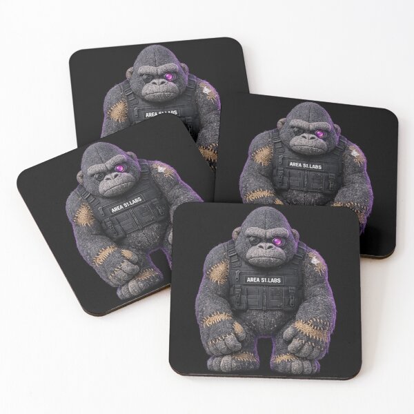 Item preview, Area 51 Labs: TACTICAL PLUSH - Gorilla Edition (Classified Specimen) designed and sold by AREA51.LABS.