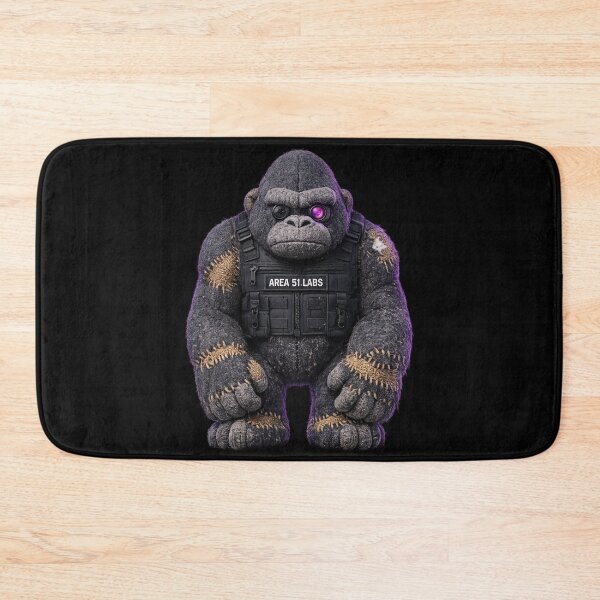 Item preview, Area 51 Labs: TACTICAL PLUSH - Gorilla Edition (Classified Specimen) designed and sold by AREA51.LABS.