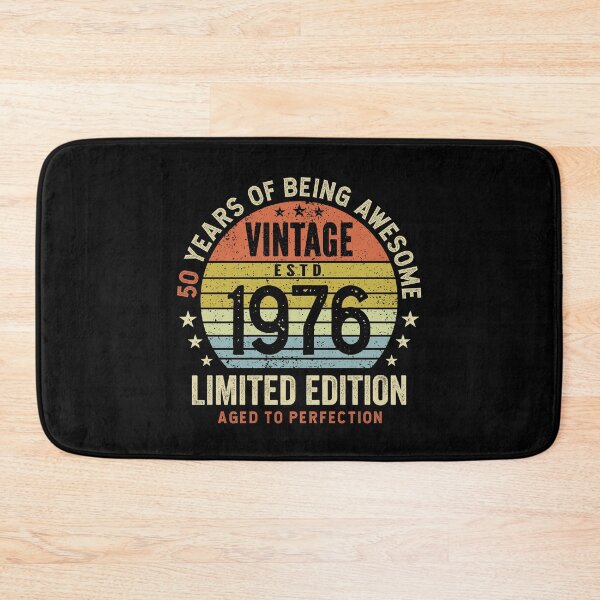 Item preview, 50th Birthday Vintage 1976 Sunset Awesome 50 Years designed and sold by eclecTEEq.