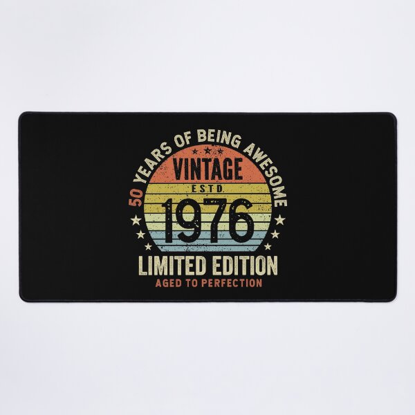 Item preview, 50th Birthday Vintage 1976 Sunset Awesome 50 Years designed and sold by eclecTEEq.