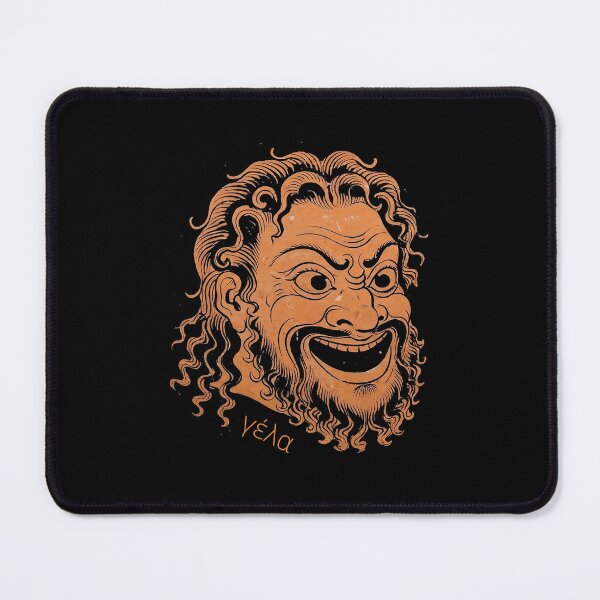 Item preview, The Divine Imperative: "Laugh!" (Gela) — Ancient Greek Comic Mask designed and sold by FreiherrPK.
