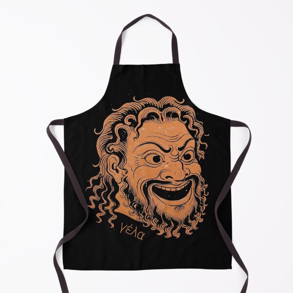 Item preview, The Divine Imperative: "Laugh!" (Gela) — Ancient Greek Comic Mask designed and sold by FreiherrPK.