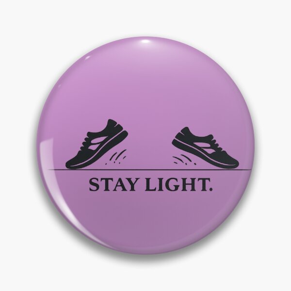 Item preview, Stay Light – Fencing Footwork Minimal Shoes Design designed and sold by ChillCharmStudio.