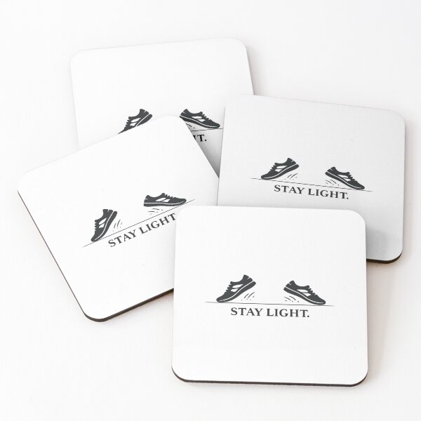Item preview, Stay Light – Fencing Footwork Minimal Shoes Design designed and sold by ChillCharmStudio.