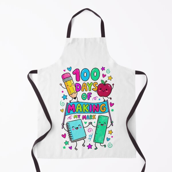 Item preview, 100 Days of School Cute Kawaii Doodle Art designed and sold by Chejen Charity.