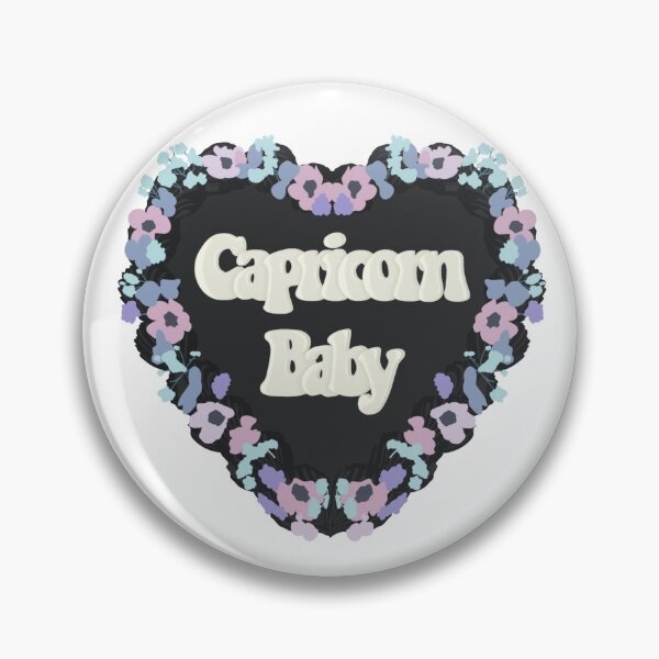 Item preview, Capricorn Baby Star Sign Love Heart Birthday Cake designed and sold by FreeOrca.