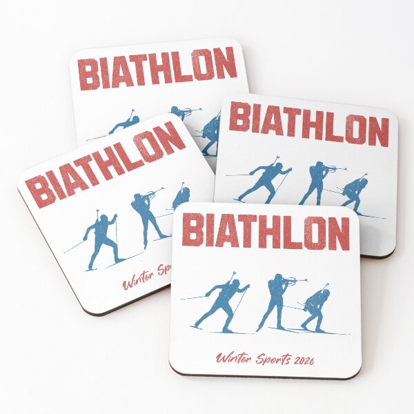 Item preview, Biathlon 2026 Vintage Winter Sports Milano Cortina designed and sold by EvrmoodCo.
