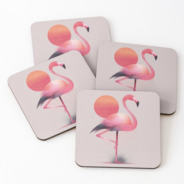 Item preview, Graceful pink Flamingo Silhouette designed and sold by lautir.