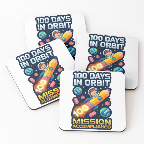Item preview, ​100 Days of School Space Astronaut Mission Accomplished designed and sold by Chejen Charity.