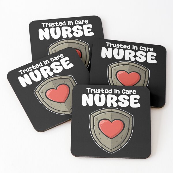 Item preview, NURSE - TRUSTED IN CARE designed and sold by KEF Custom.