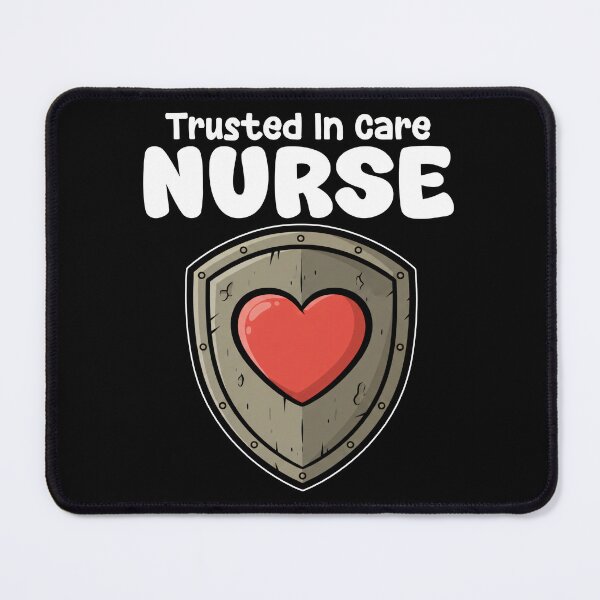 Item preview, NURSE - TRUSTED IN CARE designed and sold by KEF Custom.