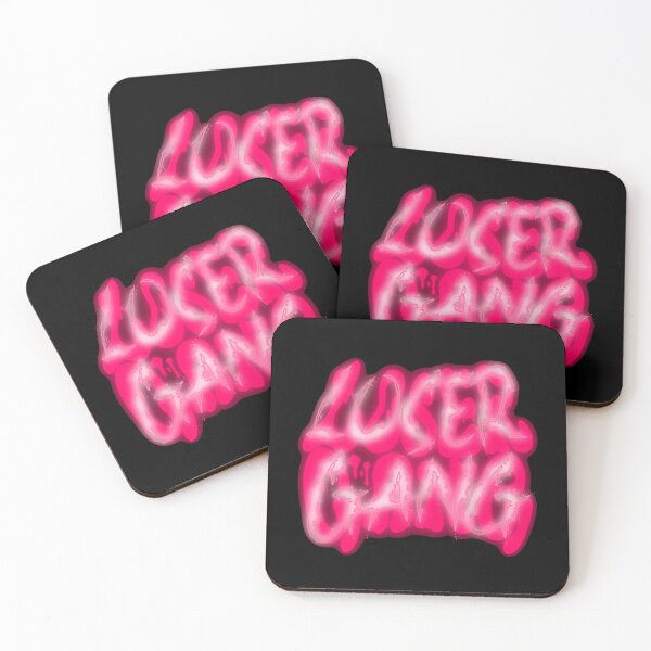 Item preview, Loser Gang - Vibrant Cyberpunk Bubble Letter Design designed and sold by GenZFashion000.