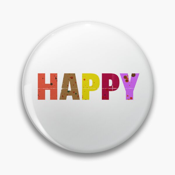 Item preview, Spattered Joy – Gritty Colorful Happy Typography designed and sold by RDproject.