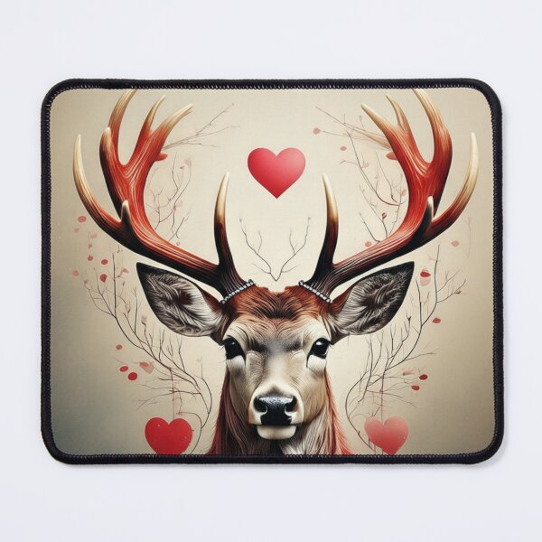 Item preview, Valentines Deer designed and sold by OTCreativeLab.