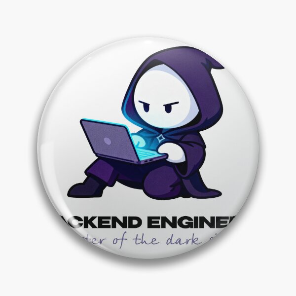 Item preview, Master of the Dark Side Coder | Cute Hacker Illustration designed and sold by Mammoths.