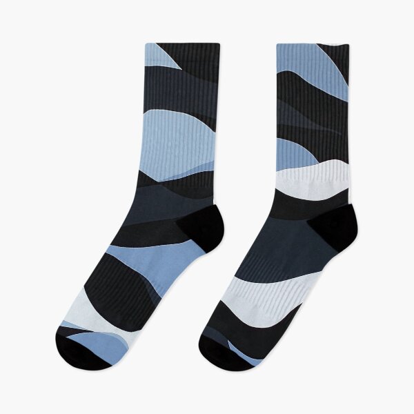Item preview, Layered Waves in Midnight Blue designed and sold by RobotKiller128.