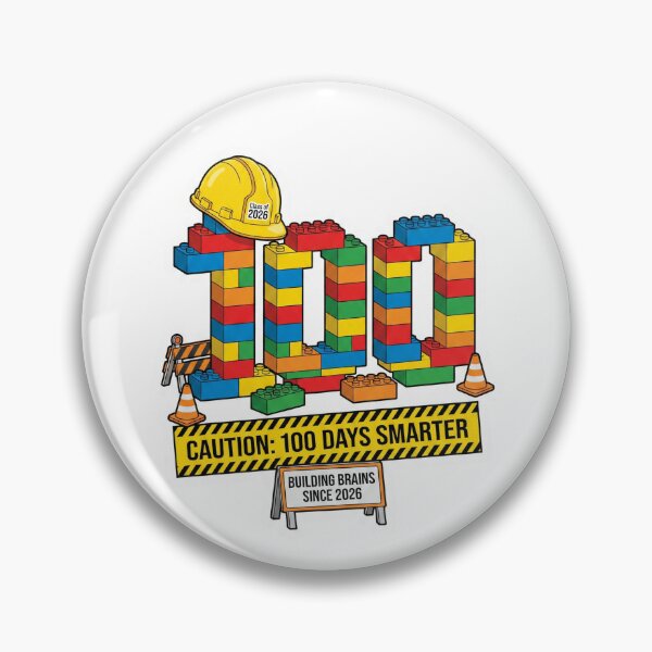 Item preview, 100 Days of School Construction Building Blocks Smarter designed and sold by Chejen Charity.