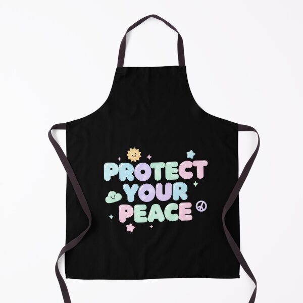 Item preview, Protect Your Peace Funny Iridescent Y2K Pastel Aesthetic Art designed and sold by medoutfits.