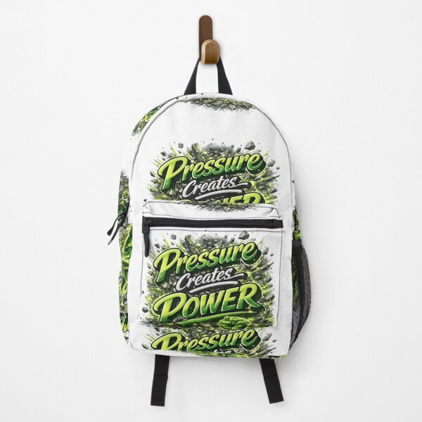 Item preview, Pressure Creates Power Motivational Quote Design designed and sold by Combat Skies.
