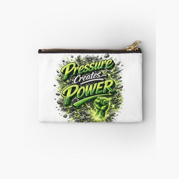 Item preview, Pressure Creates Power Motivational Quote Design designed and sold by Combat Skies.