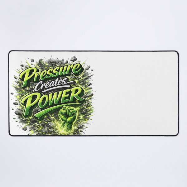 Item preview, Pressure Creates Power Motivational Quote Design designed and sold by Combat Skies.