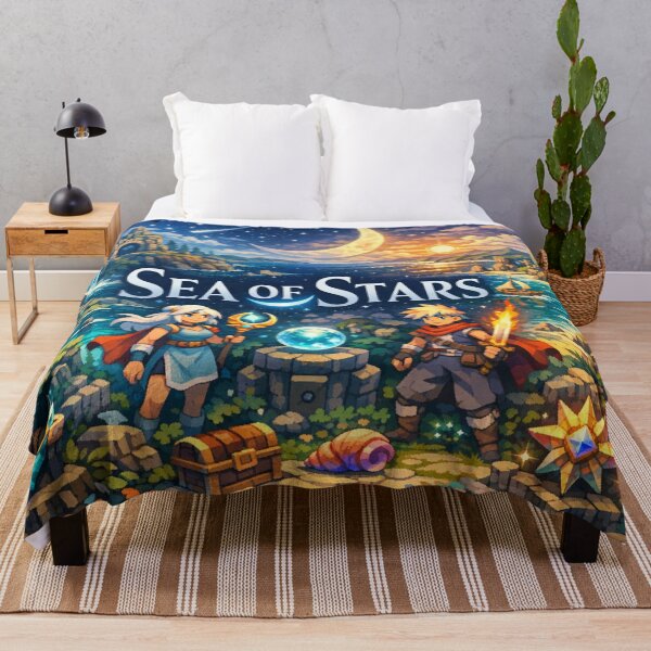 Item preview, sea of stars Inspired Artwork moonlight designed and sold by FeelTheDrawing.