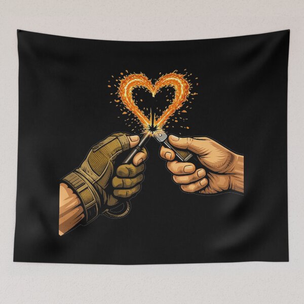 Item preview, Fire Starter Heart designed and sold by Tactical Override.