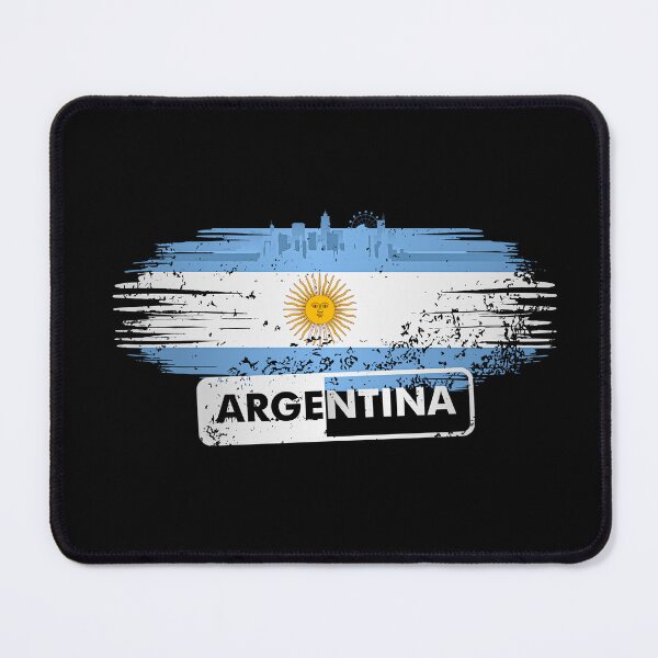Item preview, Argentina Flag T Shirt - Buenos Aires Skyline Distressed Vintage Sun Design designed and sold by JoseFrancese.