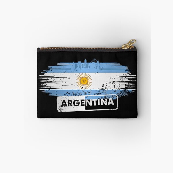 Item preview, Argentina Flag T Shirt - Buenos Aires Skyline Distressed Vintage Sun Design designed and sold by JoseFrancese.