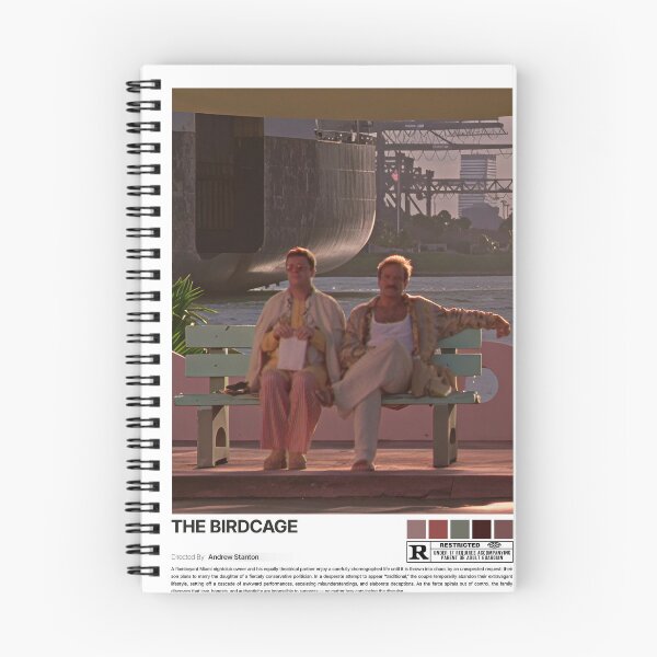 Item preview, The Birdcage Bench Scene Poster designed and sold by richh00.