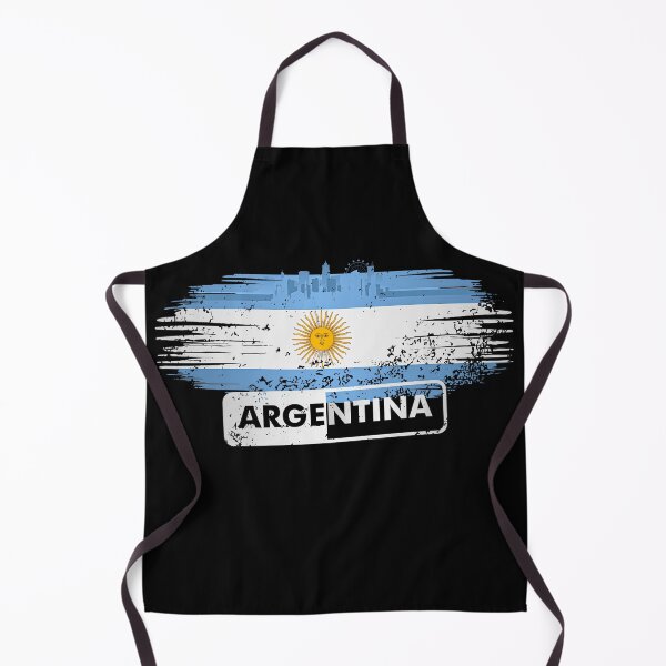 Item preview, Argentina Flag T Shirt - Buenos Aires Skyline Distressed Vintage Sun Design designed and sold by JoseFrancese.