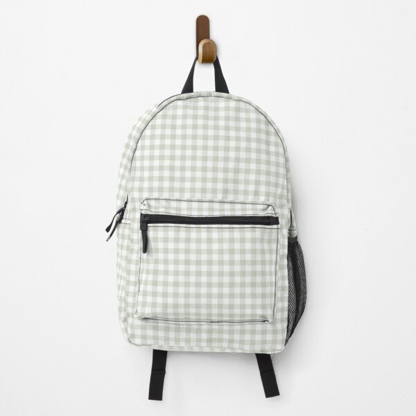 Item preview, Classic Checkerboard Grid Checkered Gingham In Light Green  designed and sold by EliveraDesigns.