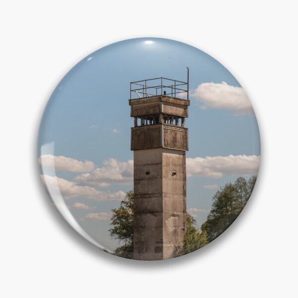 Item preview, Former GDR border tower – Lost Place: History in the Landscape designed and sold by MarkusUrbex.