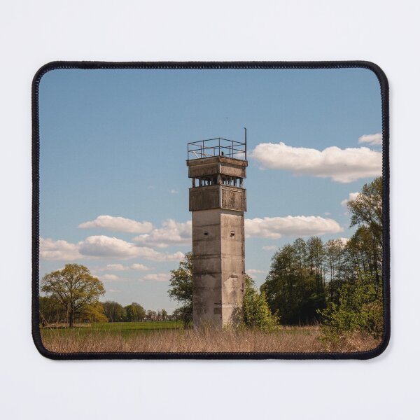 Item preview, Former GDR border tower – Lost Place: History in the Landscape designed and sold by MarkusUrbex.