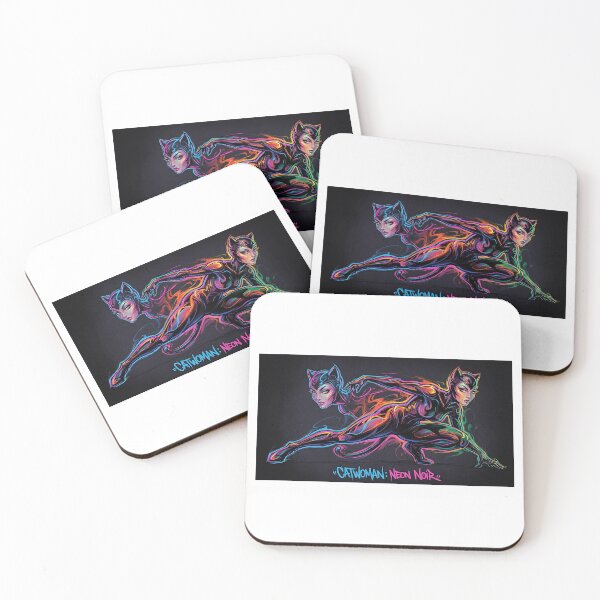Item preview, Catwoman Neon Noir Motion designed and sold by JaaGo PopLab.