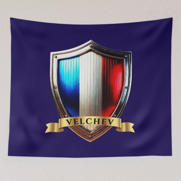 Item preview, Velchev French Heritage Crest Shield designed and sold by Highlandkings.