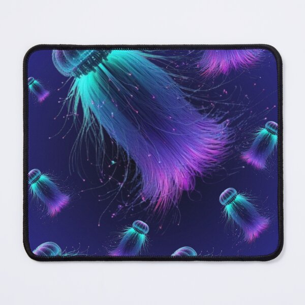 Item preview, Luminous Fiber-Optic Jellyfish Pattern: Radiant Bioluminescent Sea Life designed and sold by HopeAndHustle.