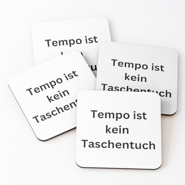 Item preview, Tempo is not a tissue - Funny saying about tradesmen & sports designed and sold by Pinfinest.