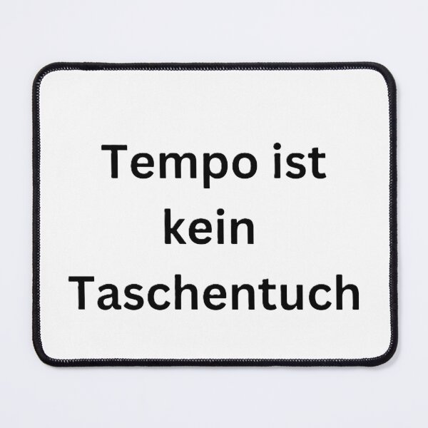 Item preview, Tempo is not a tissue - Funny saying about tradesmen & sports designed and sold by Pinfinest.