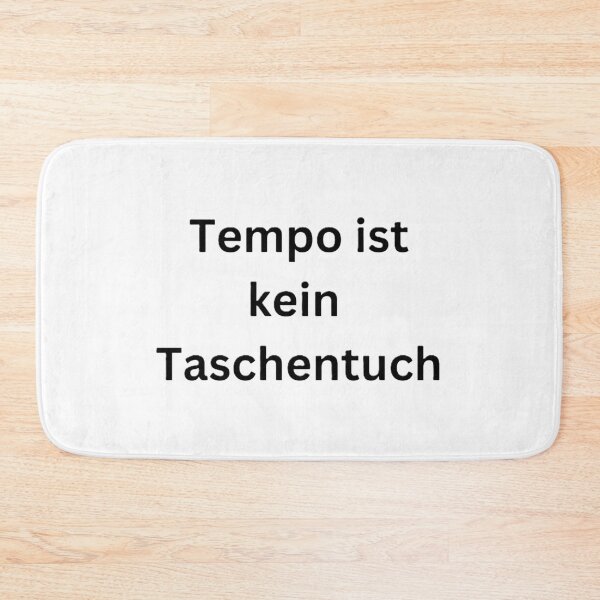 Item preview, Tempo is not a tissue - Funny saying about tradesmen & sports designed and sold by Pinfinest.