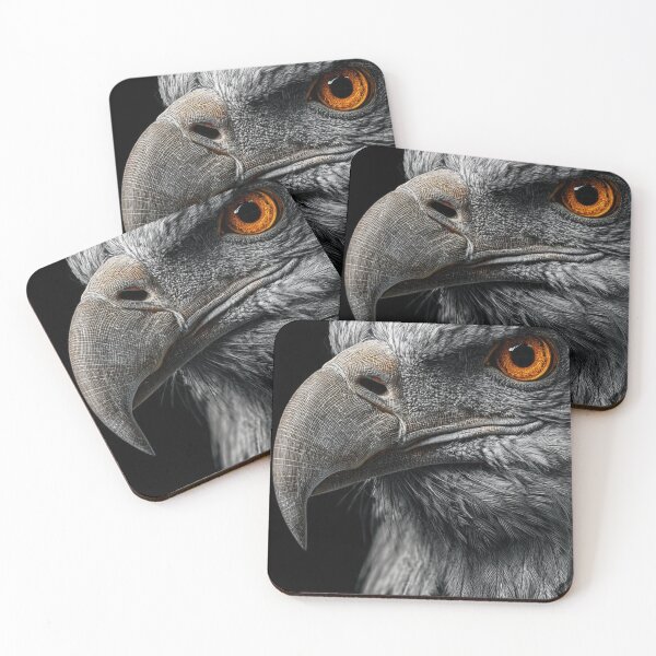 Item preview, Engraved Eagle Portrait – Dark Luxury Wildlife Art designed and sold by MIDNIGHT AI ARTS.