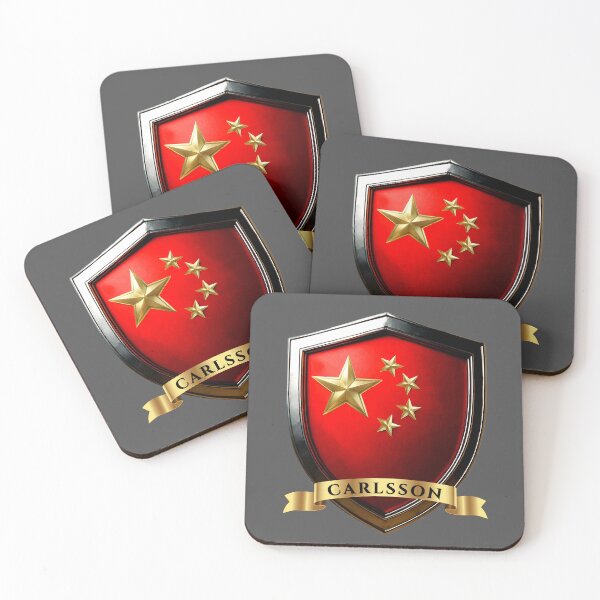 Item preview, Carlsson Chinese Heritage Crest Shield designed and sold by Highlandkings.