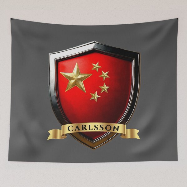 Item preview, Carlsson Chinese Heritage Crest Shield designed and sold by Highlandkings.