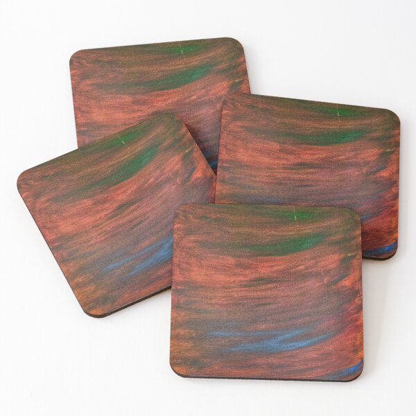 Item preview, Rust and Riverbank Abstract designed and sold by WimziRides.