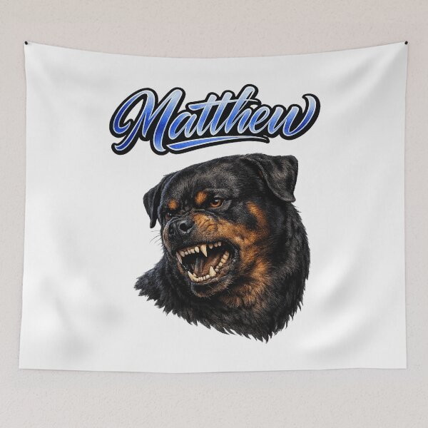 Item preview, Matthew Dog Zodiac — Loyalty and Strength of the Chinese Dog designed and sold by AlexLineArt.