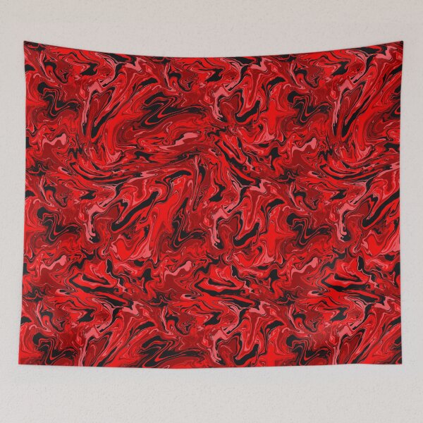 Item preview, Repeat Red Swirl designed and sold by TipsyTauroDesigns.