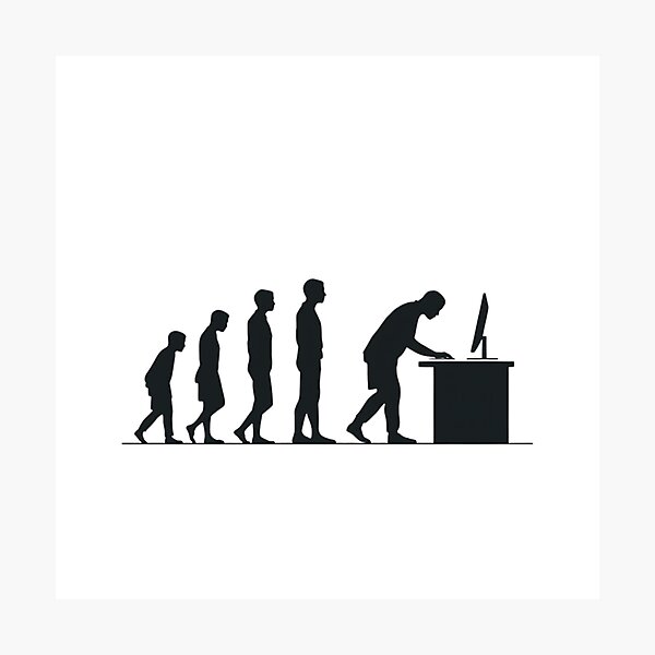 Item preview, The Evolution of Back Pain designed and sold by Pabello16.