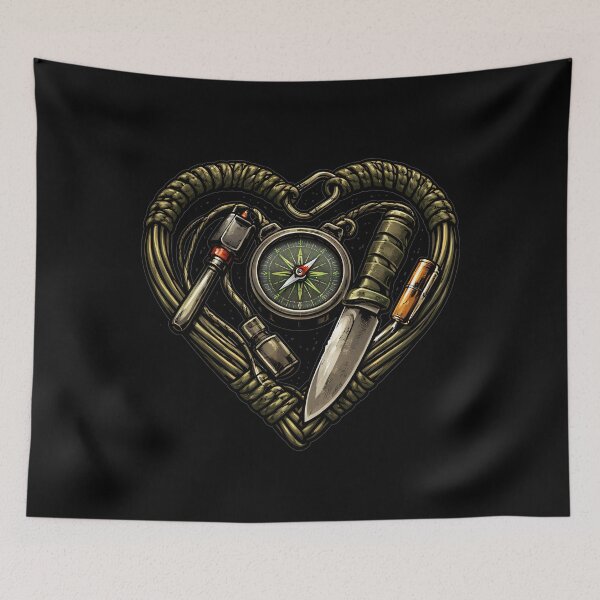 Item preview, Survival Heart designed and sold by Tactical Override.