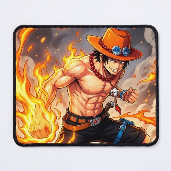 Item preview, Flame Fist: Fire Warrior Anime Illustration designed and sold by Dyan4.