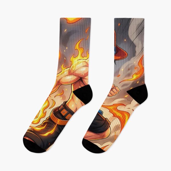 Item preview, Flame Fist: Fire Warrior Anime Illustration designed and sold by Dyan4.
